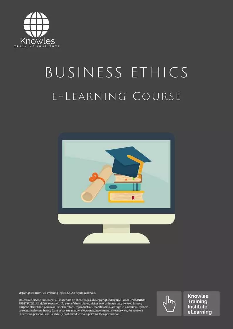 Business Ethics Training Program