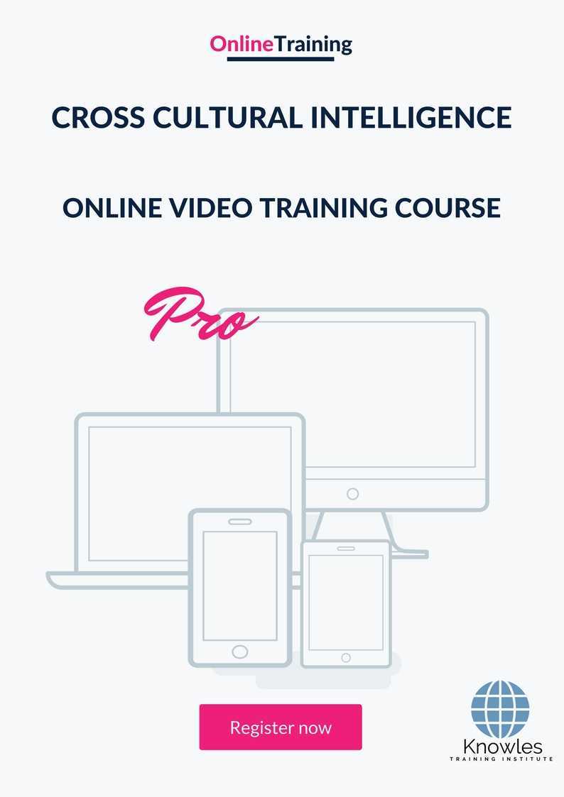 Cross Cultural Intelligence Online Training Video Course