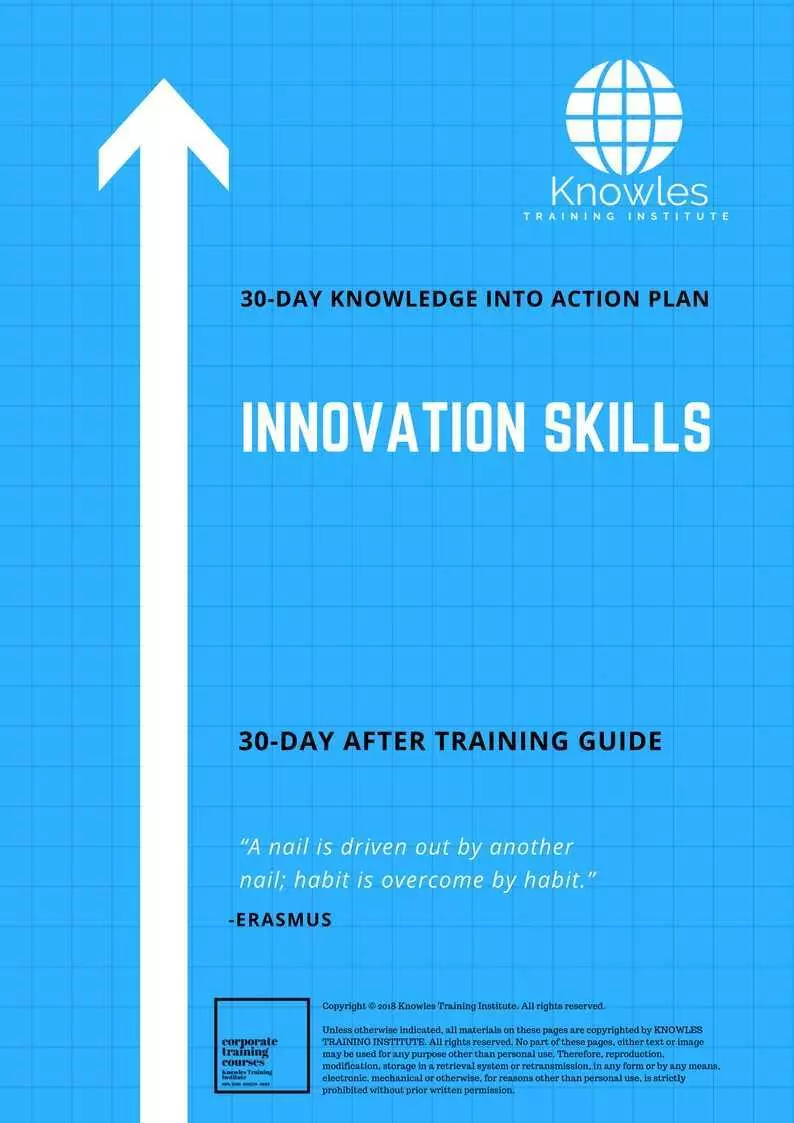 Innovation Skills Training Course