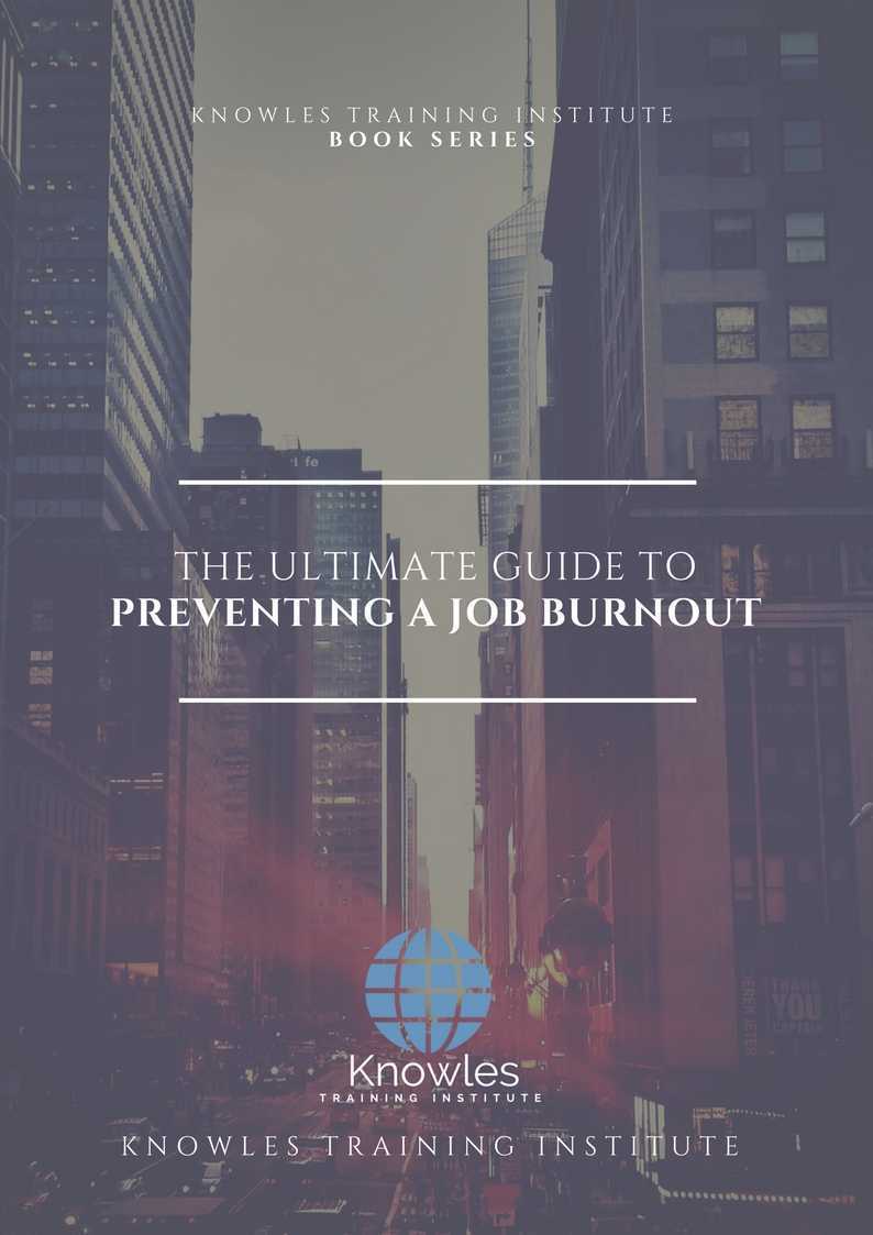 Preventing Job Burnout Course