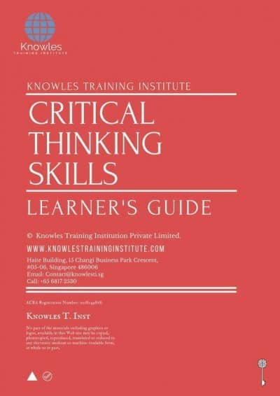 critical thinking workshop singapore