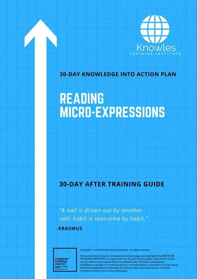 Reading Micro-Expressions Training Course