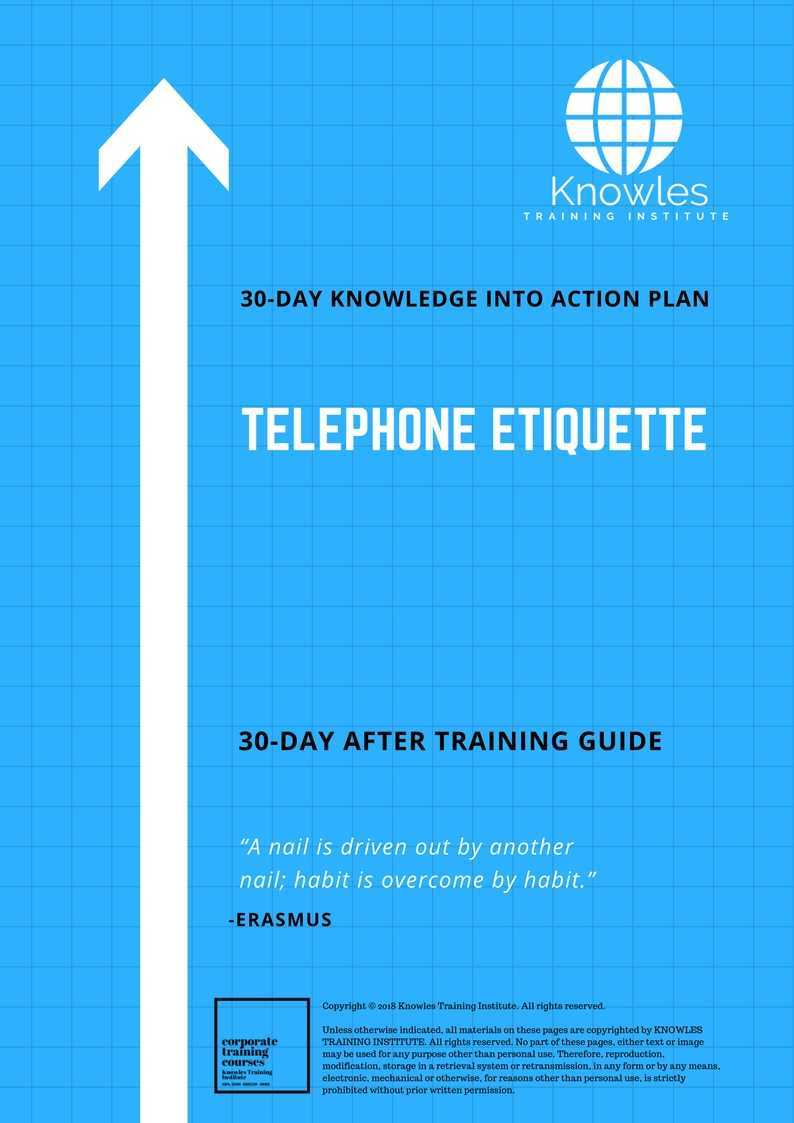 Telephone Etiquette Training Course