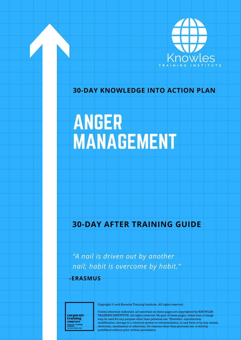 Anger Management Training Course