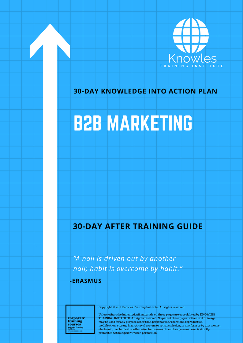 B2B Marketing Training Course