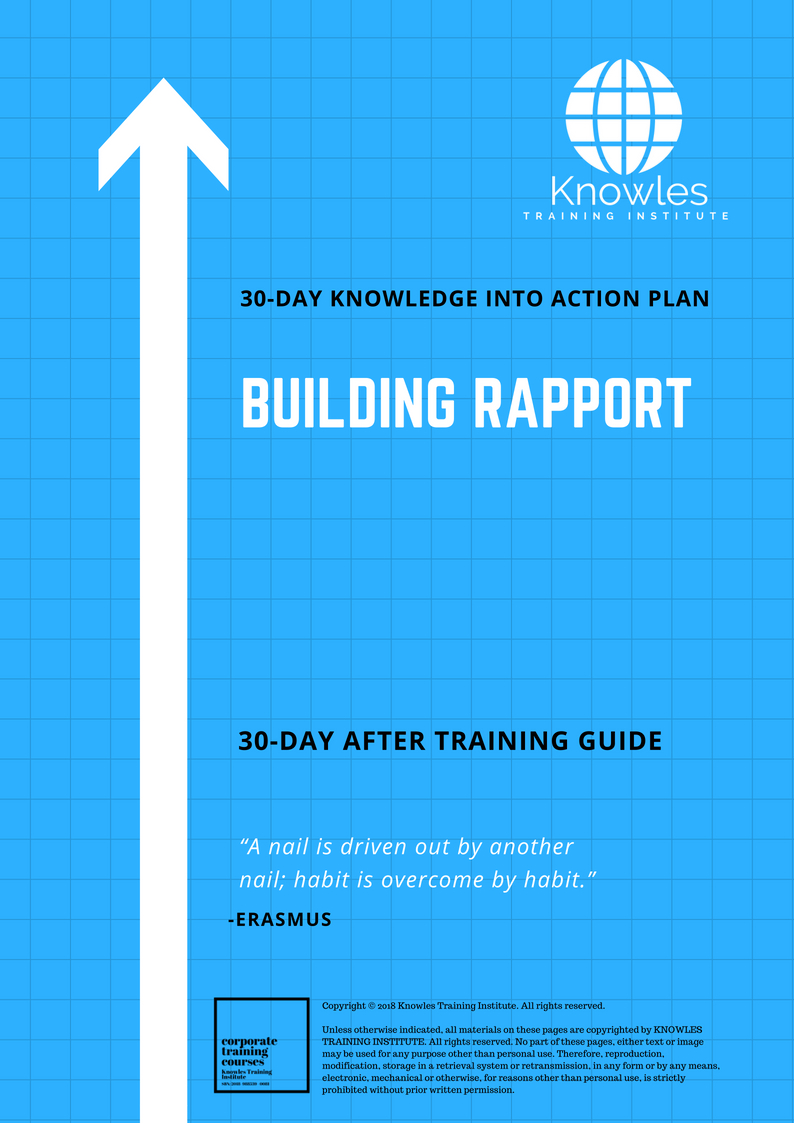 Building Rapport Training Course