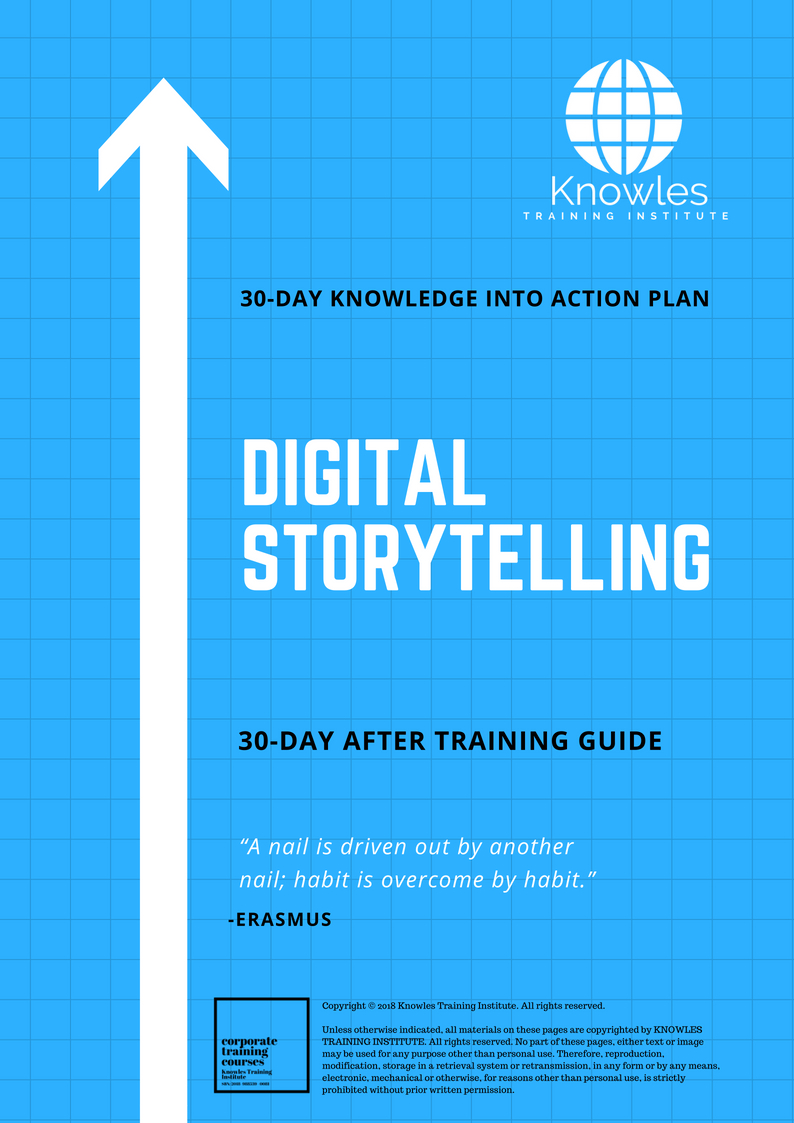 Digital Storytelling Training Course