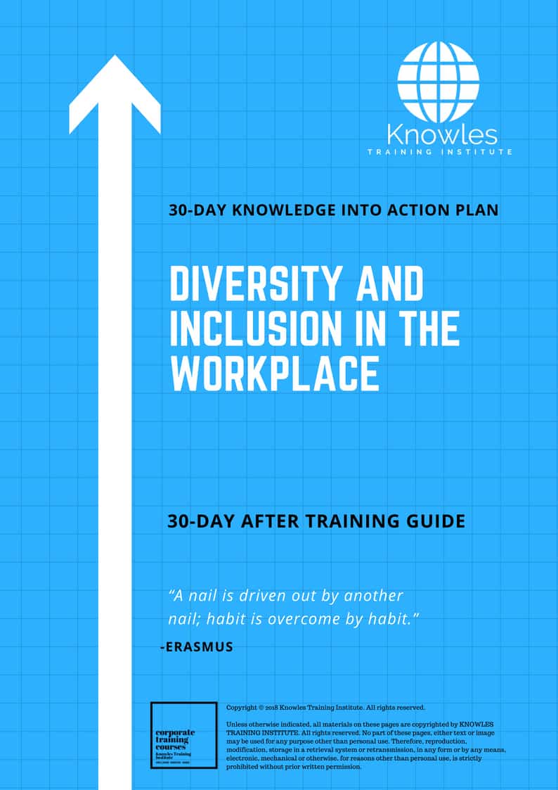 Diversity And Inclusion In The Workplace Course