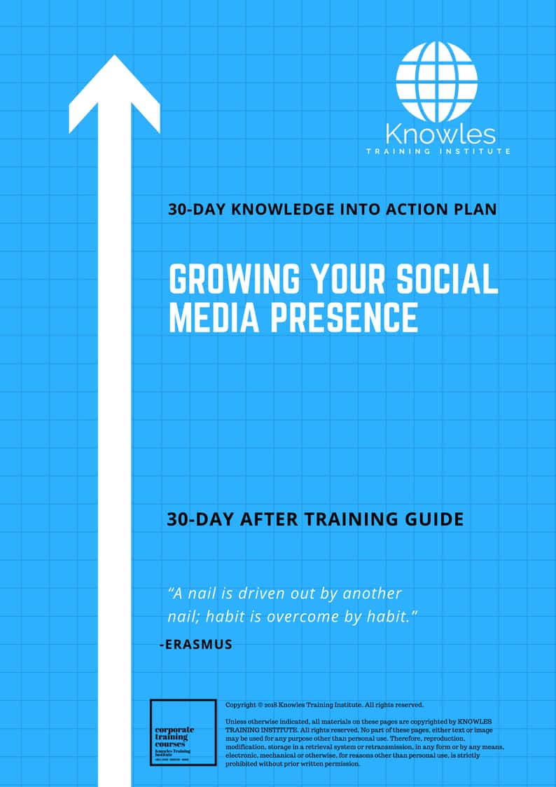 30-Day Action Plan For Growing Your Social Media Presence