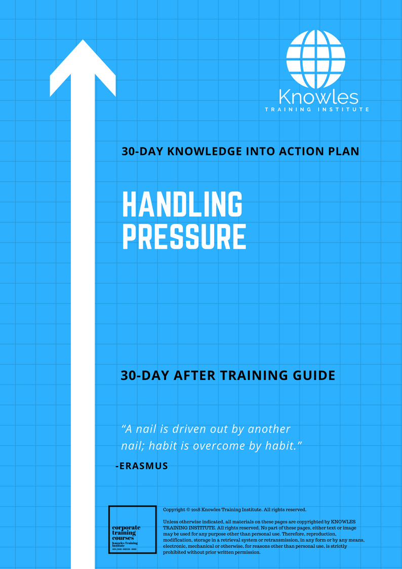 Handling Pressure Training Course