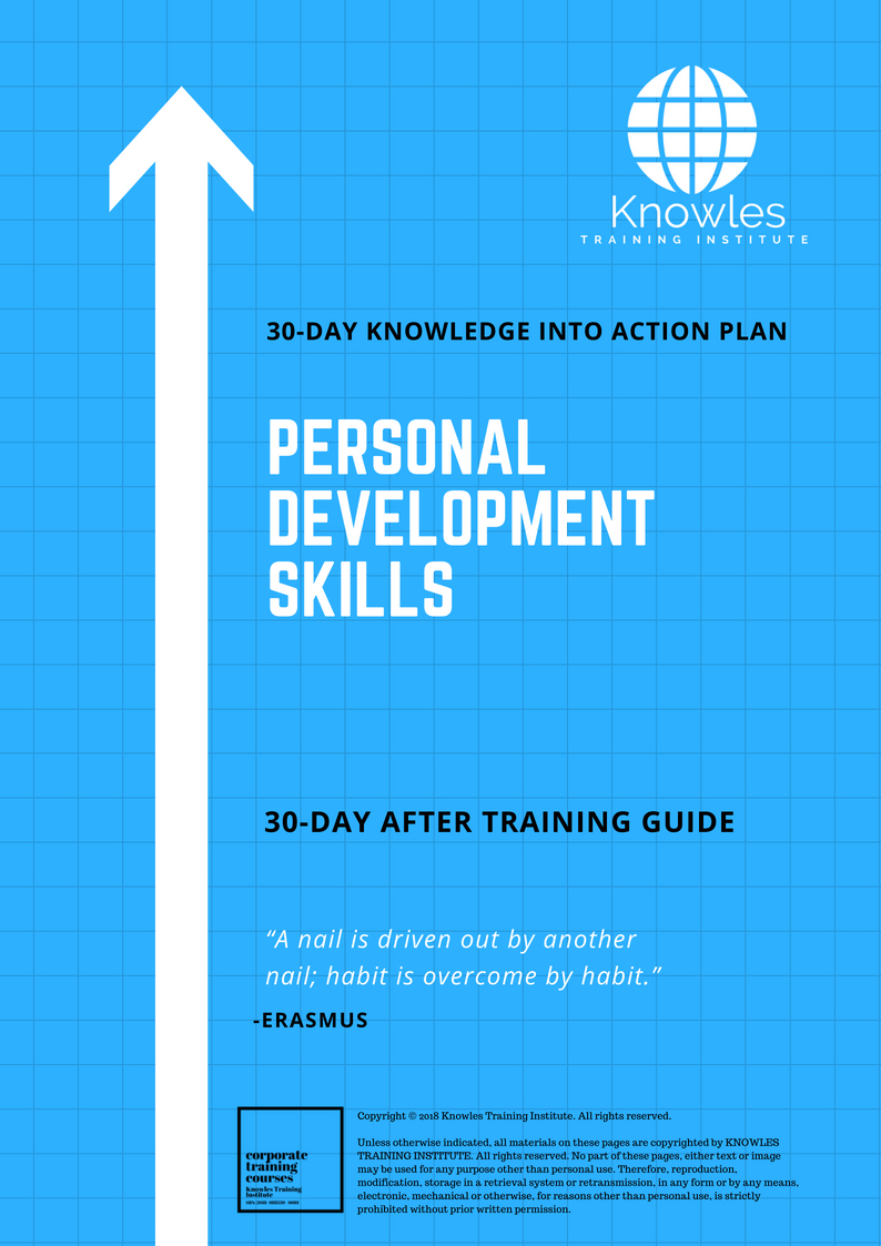Personal Development Training Course