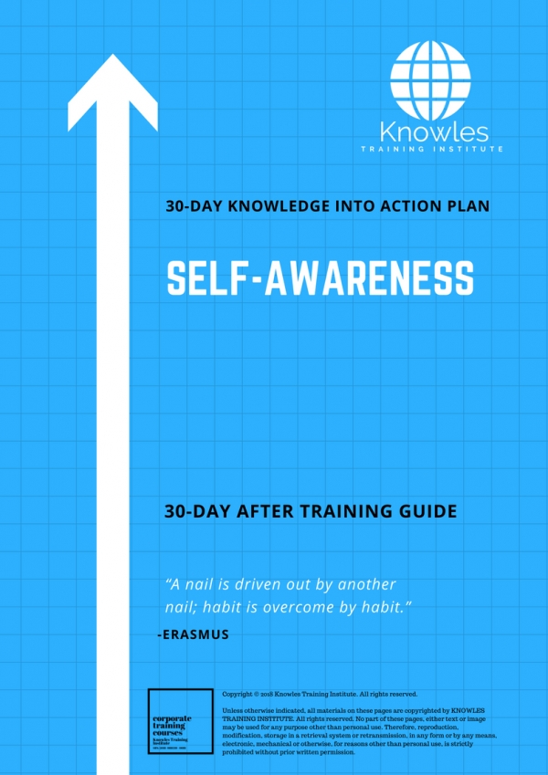 SelfAwareness Training Course Self Awareness