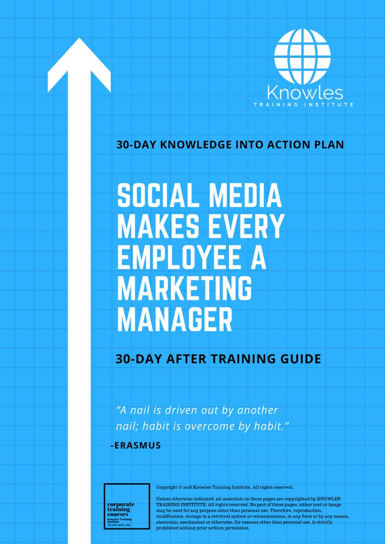 30-Day Action Plan For Social Media Makes Every Employee A Marketing Manager