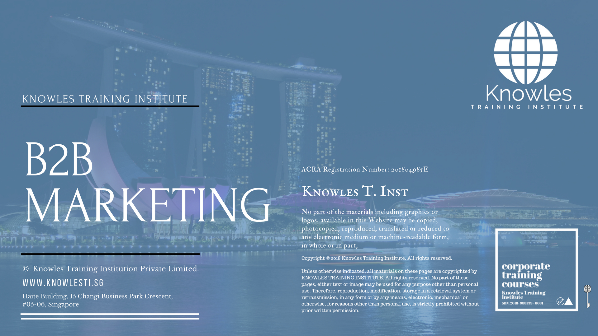 B2B Marketing Training Course