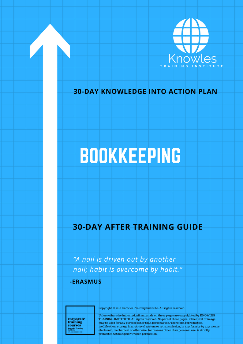 Bookkeeping Training Course