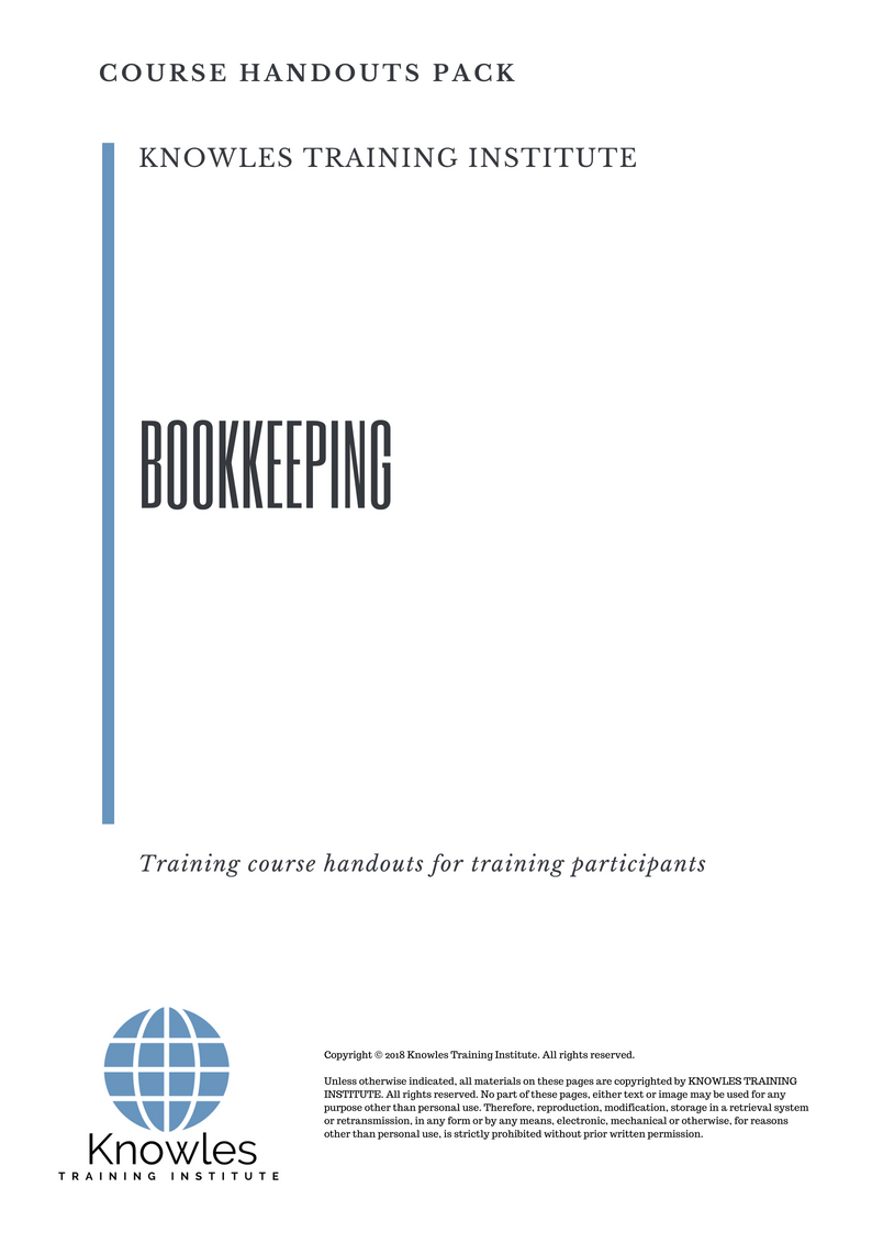 Bookkeeping Training Course