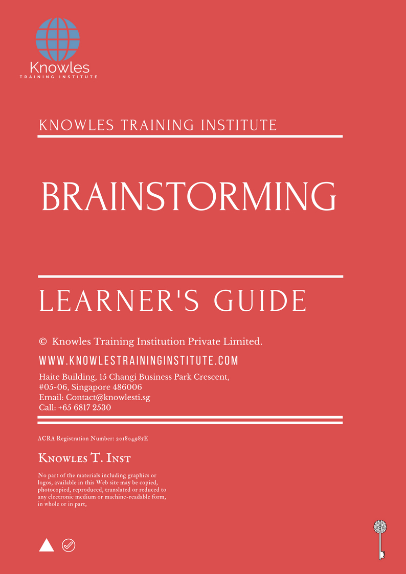Brainstorming Training Course