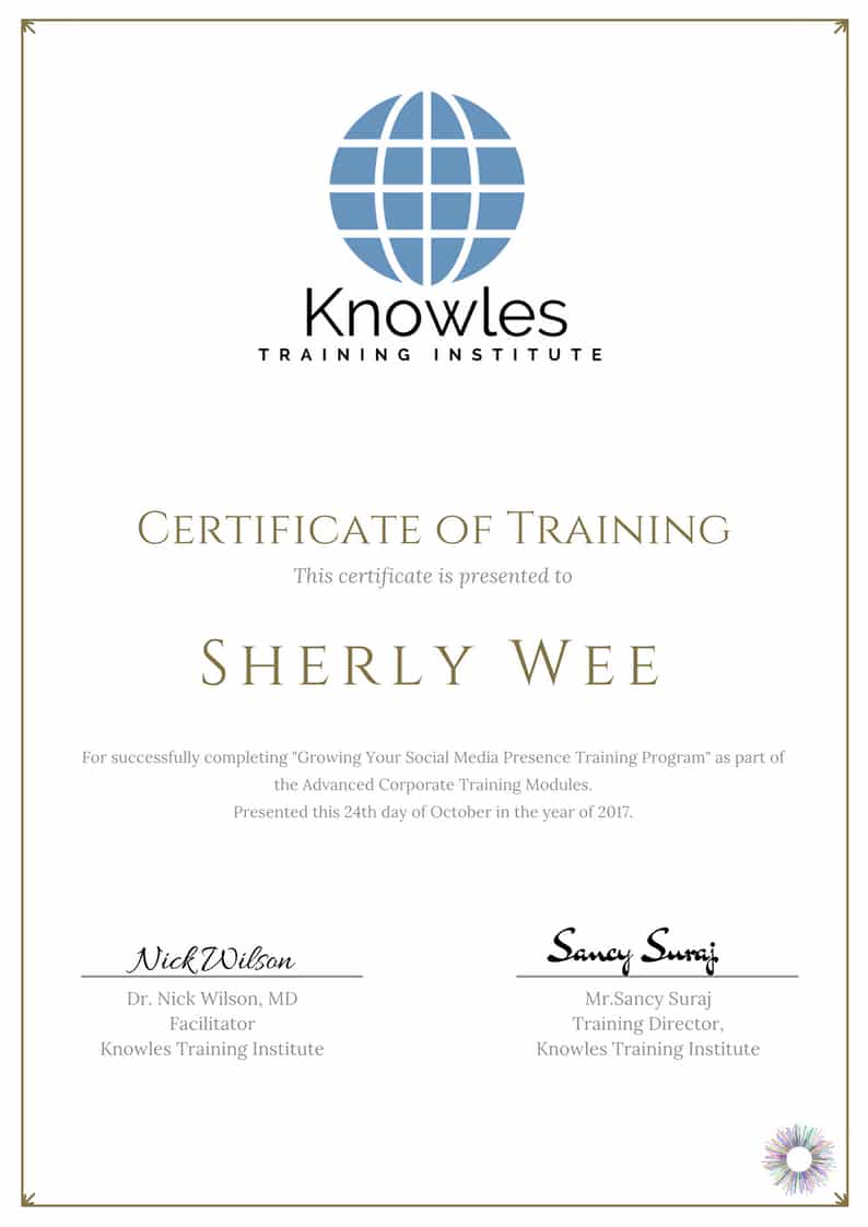 Certification For Growing Your Social Media Presence