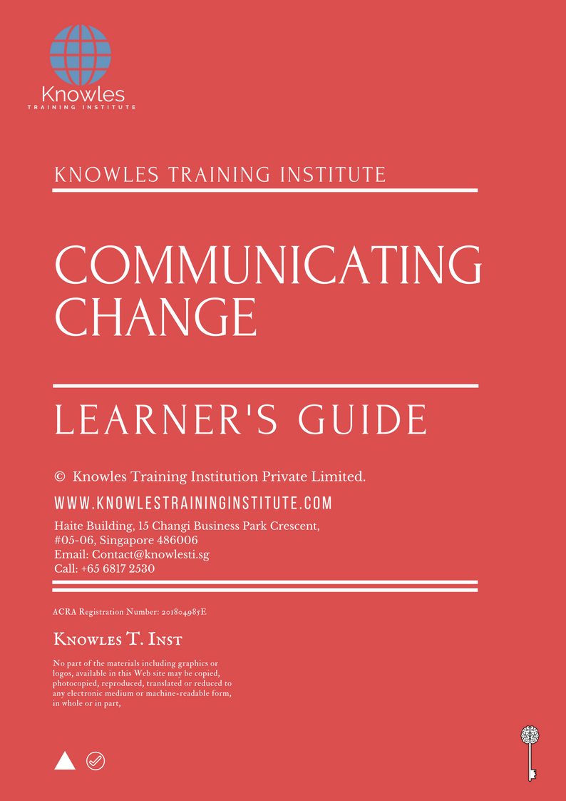 Communicating Change Training Course