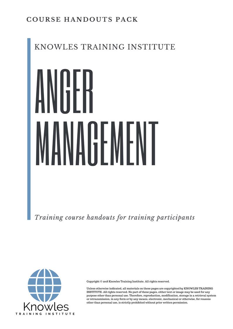 Anger Management Training Course