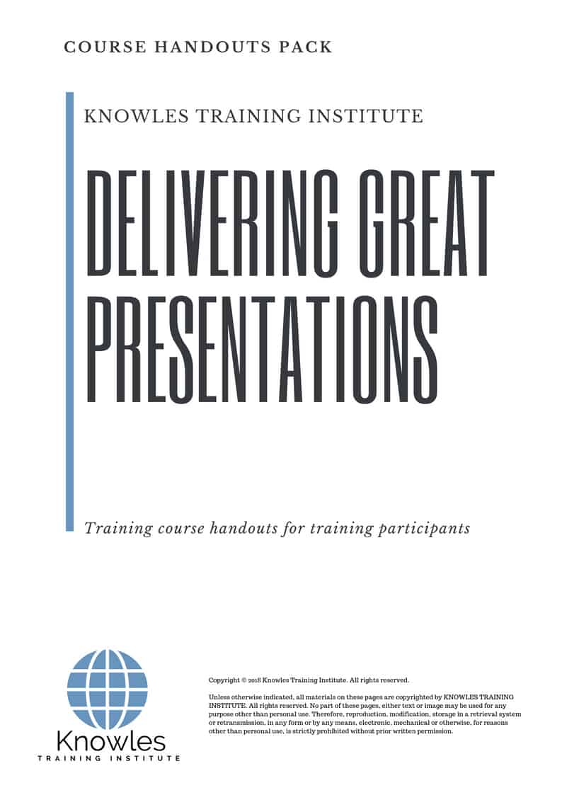 Presentation Training Course