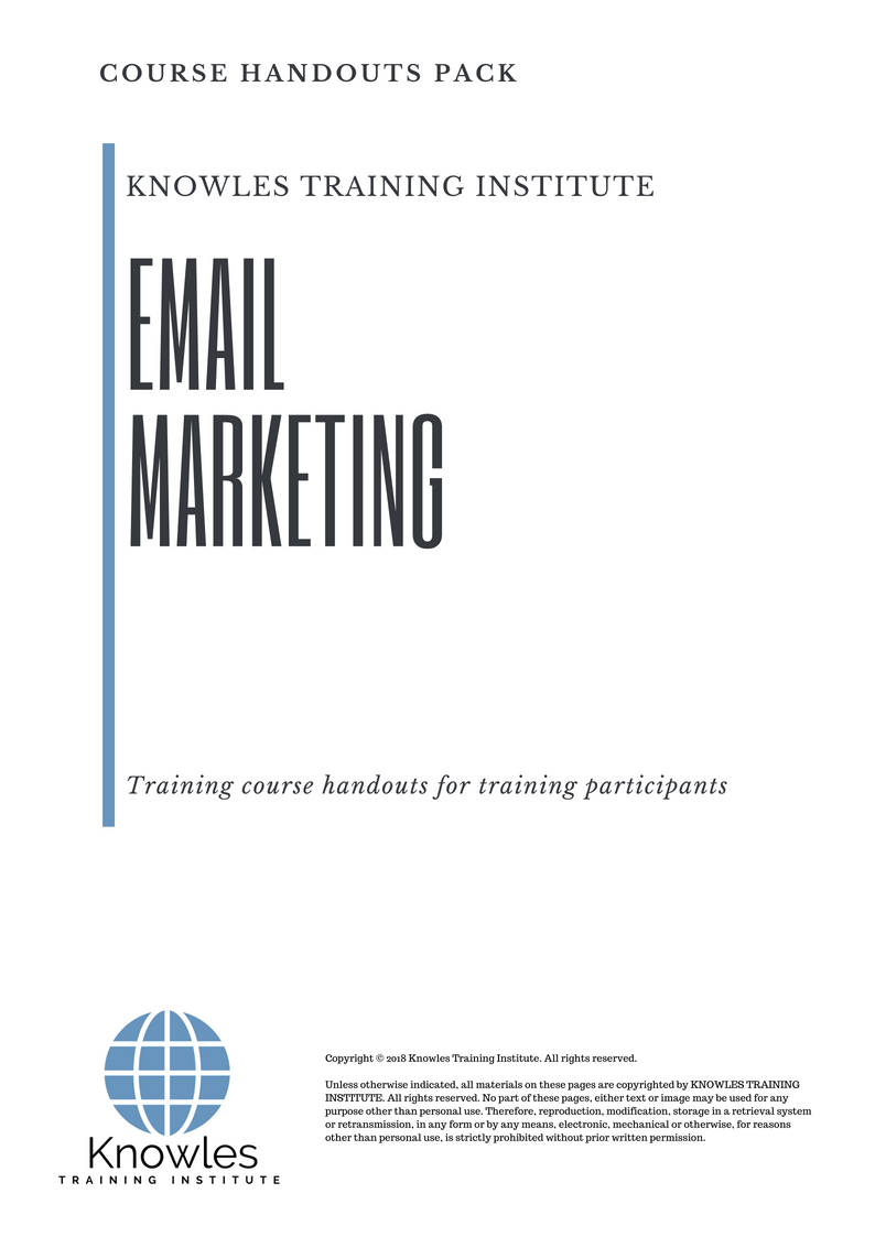 Email Marketing Training Course