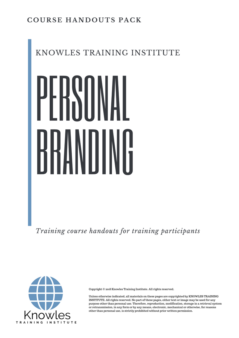 Personal Branding Training Course