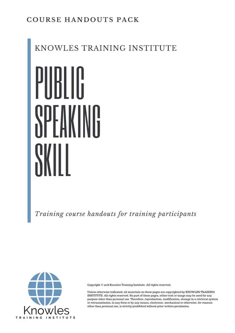 Public Speaking skills Course
