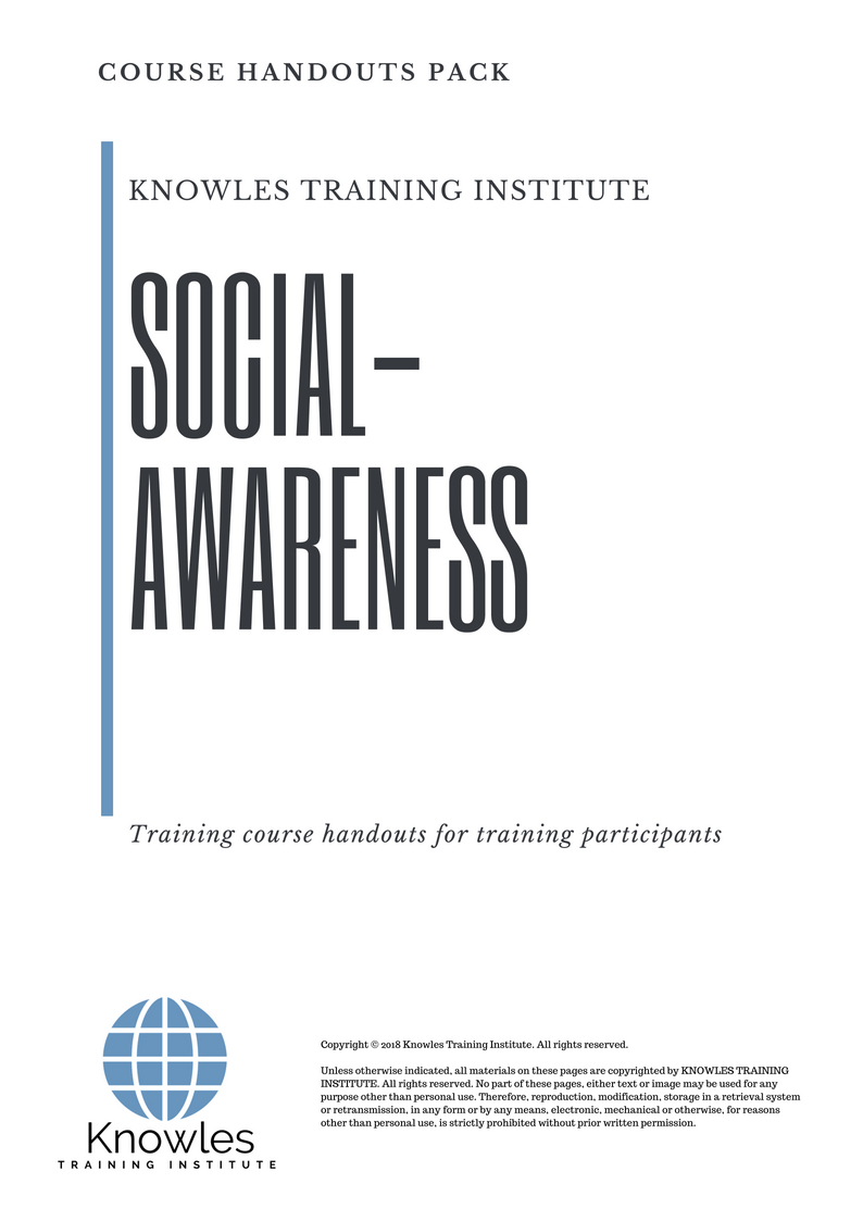 Social-Awareness Training Course