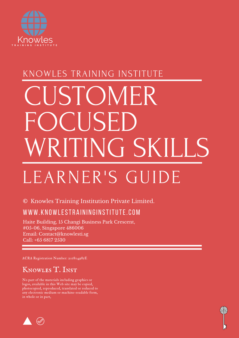 Customer Focused Writing Course