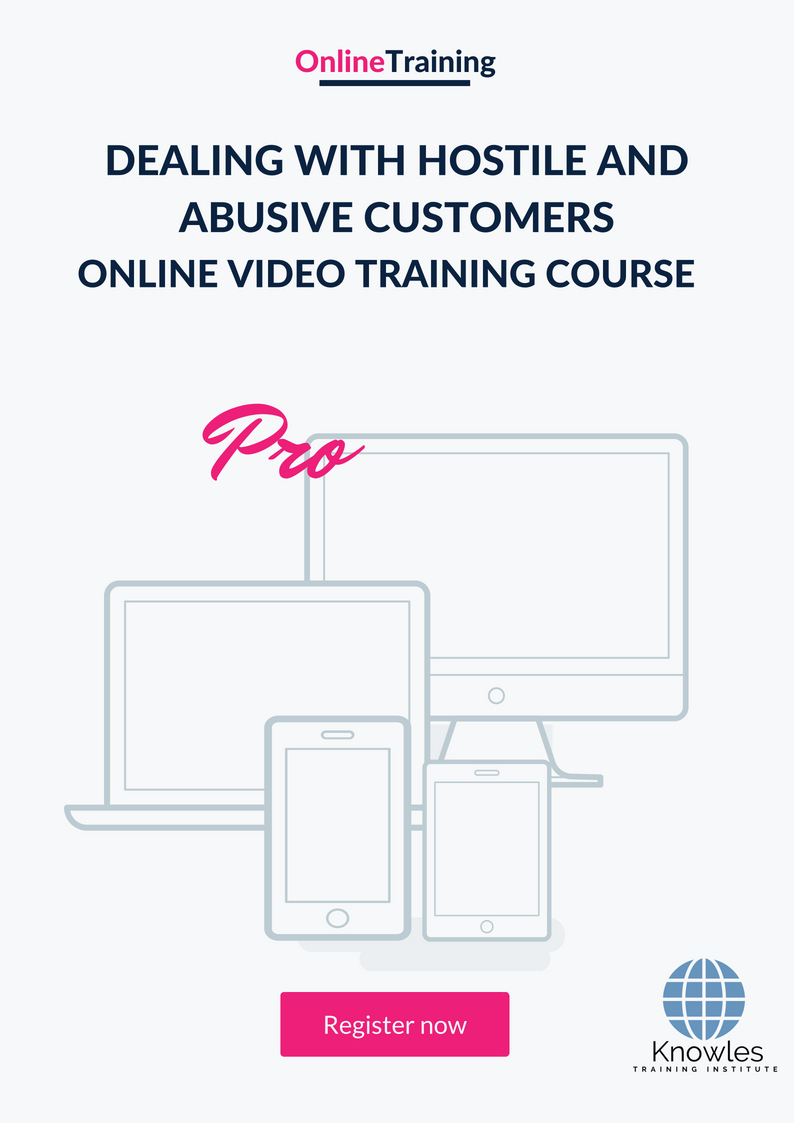 Dealing With Hostile And Abusive Customers Course