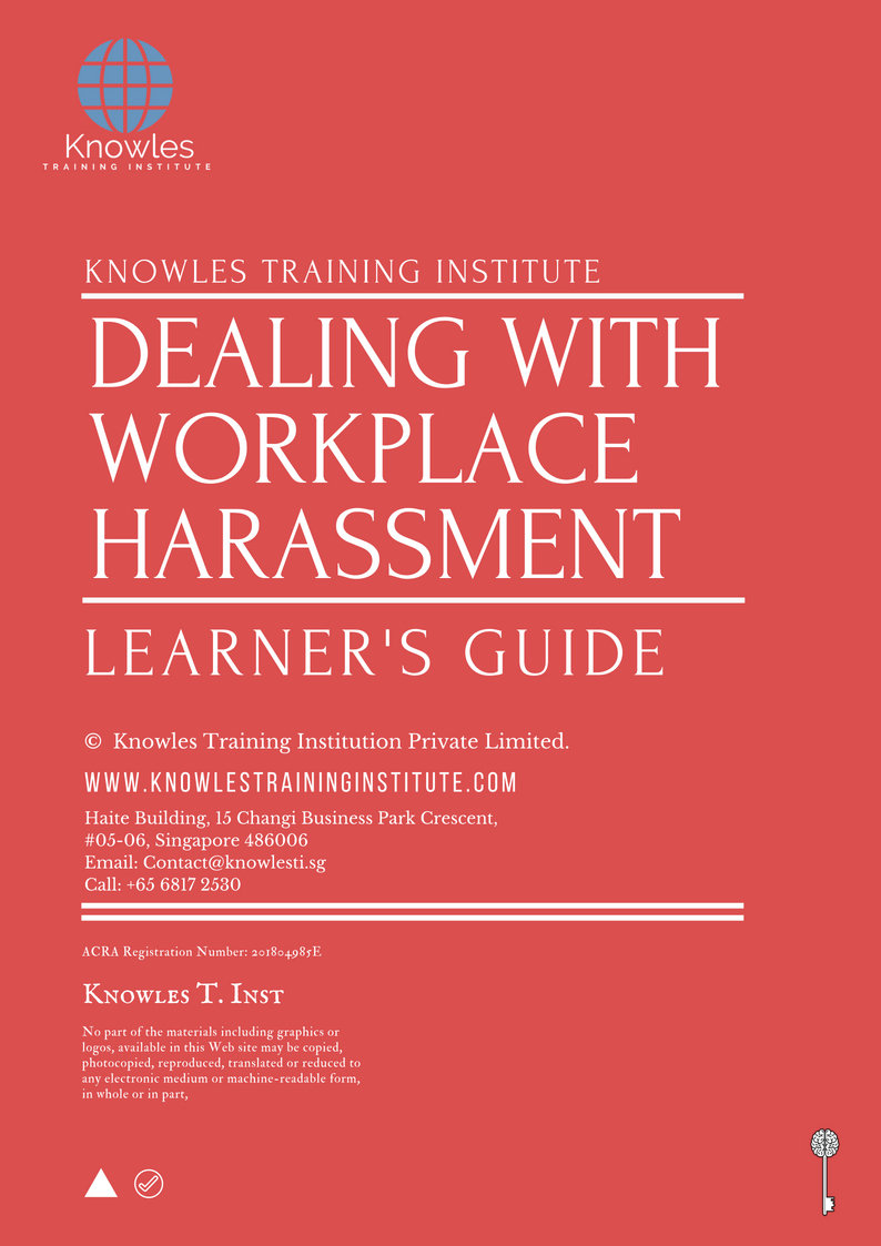 Dealing With Workplace Harassment Course