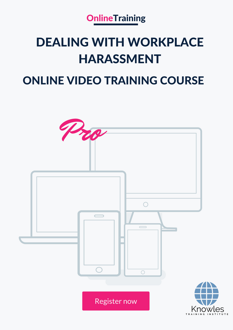 Dealing With Workplace Harassment Course