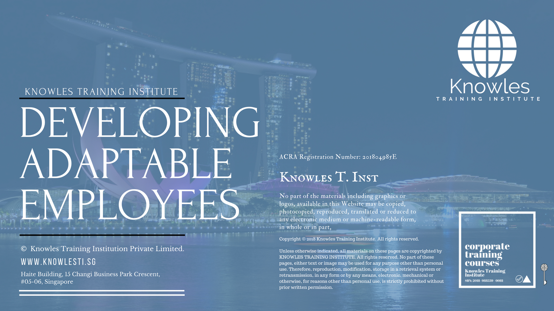 Developing Adaptable Employees Course