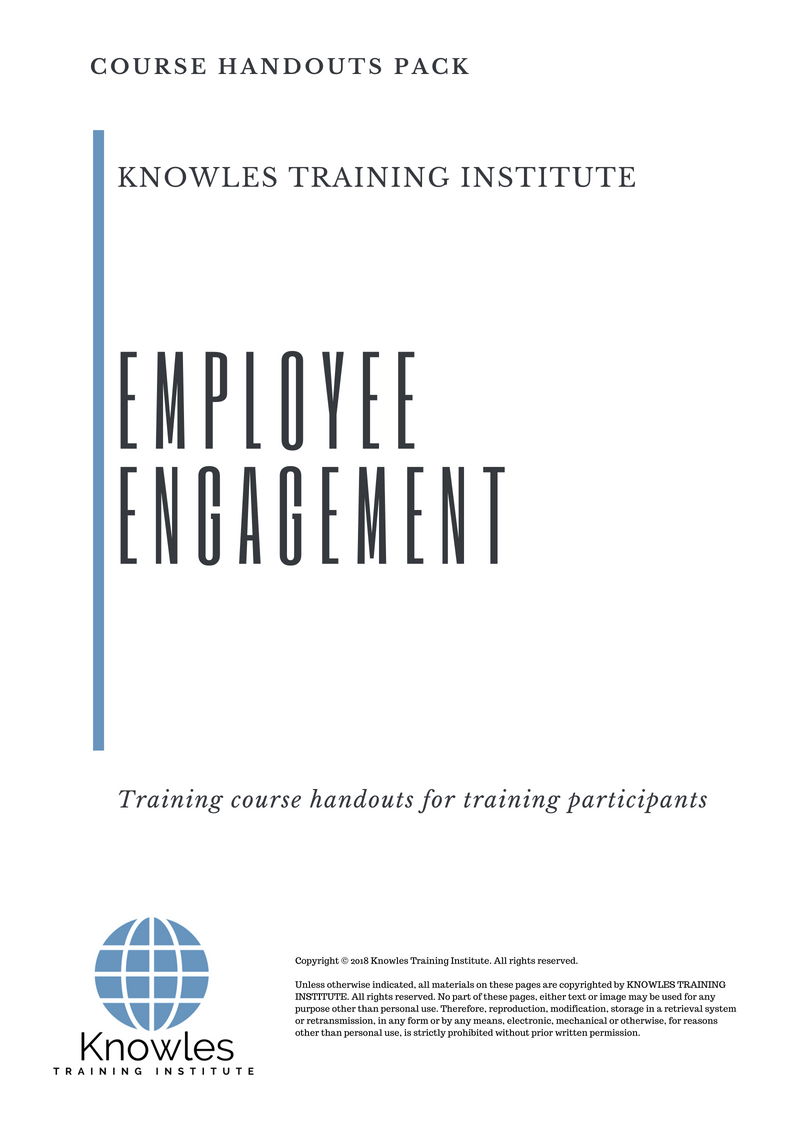 Employee Engagement Training Course