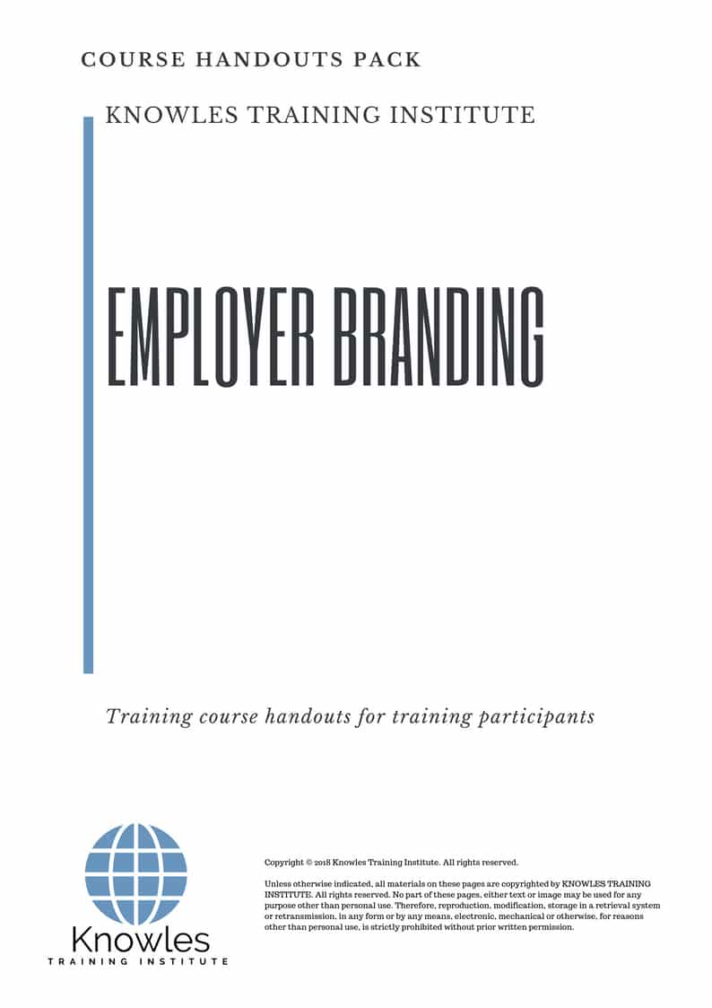 Employer Branding Course Handouts