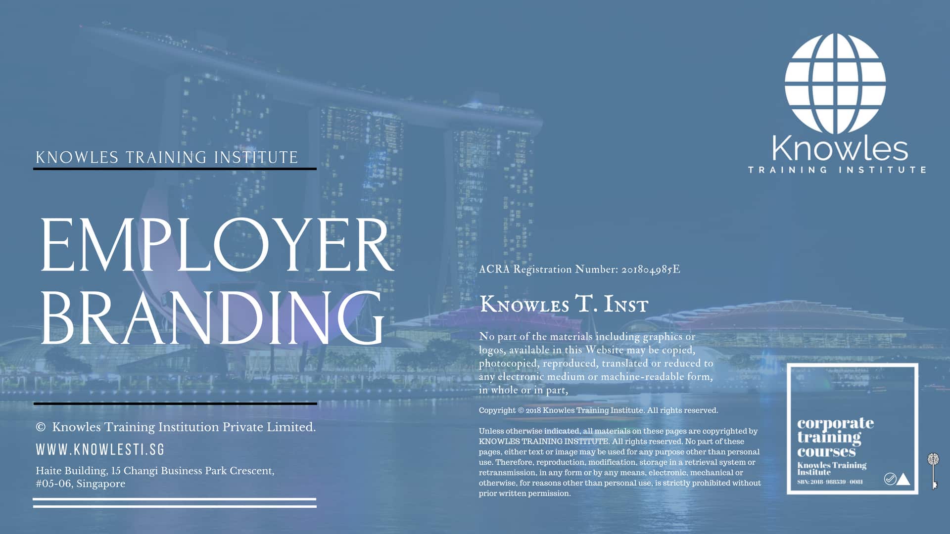 Employer Branding Course in Singapore