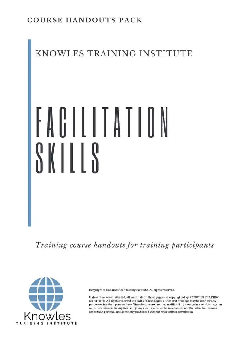 Facilitation Skills Training Course