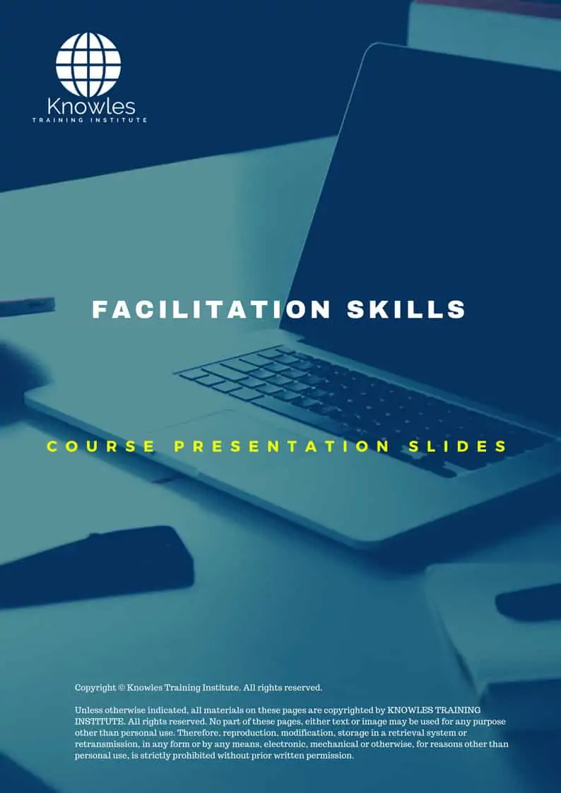 Facilitation Skills Training Course