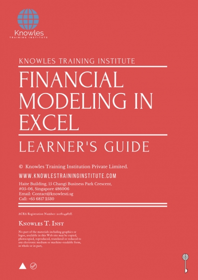 Financial Modeling In Excel Training Course In Singapore Knowles Training Institute 8247