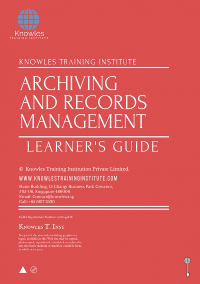 Archiving And Records Management Course Singapore Career Skills