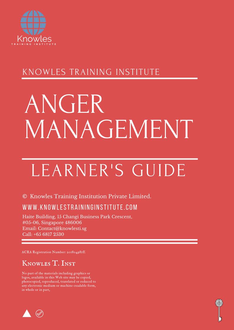 Anger Management Training Course