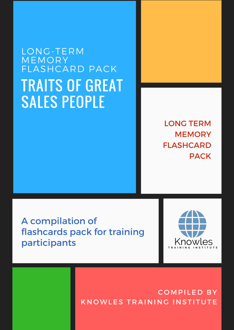 Traits Of Great Sales People Course