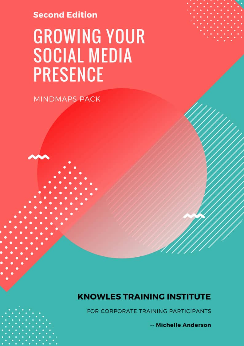 MindMaps Pack For Growing Your Social Media Presence