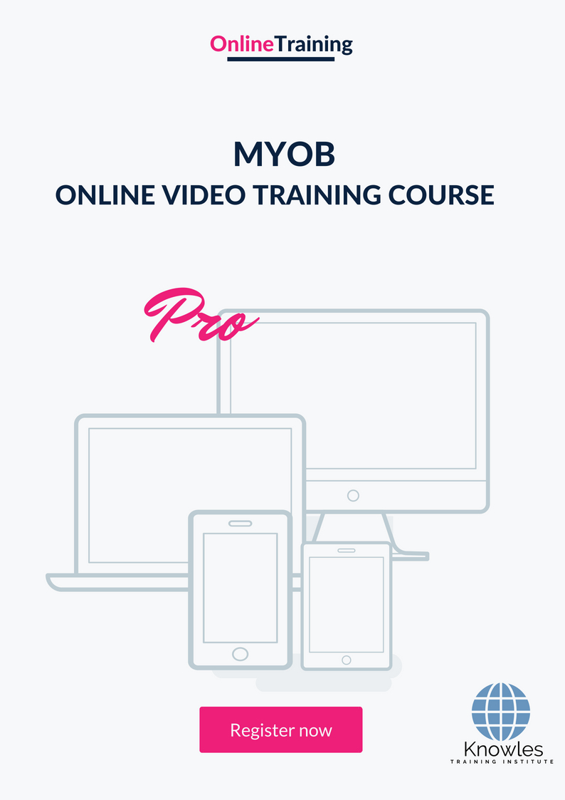Myob Training Course