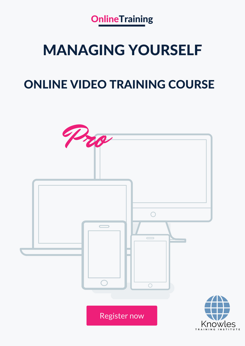 Managing Yourself Training Course