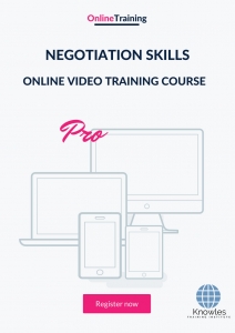 negotiation course negotiation course