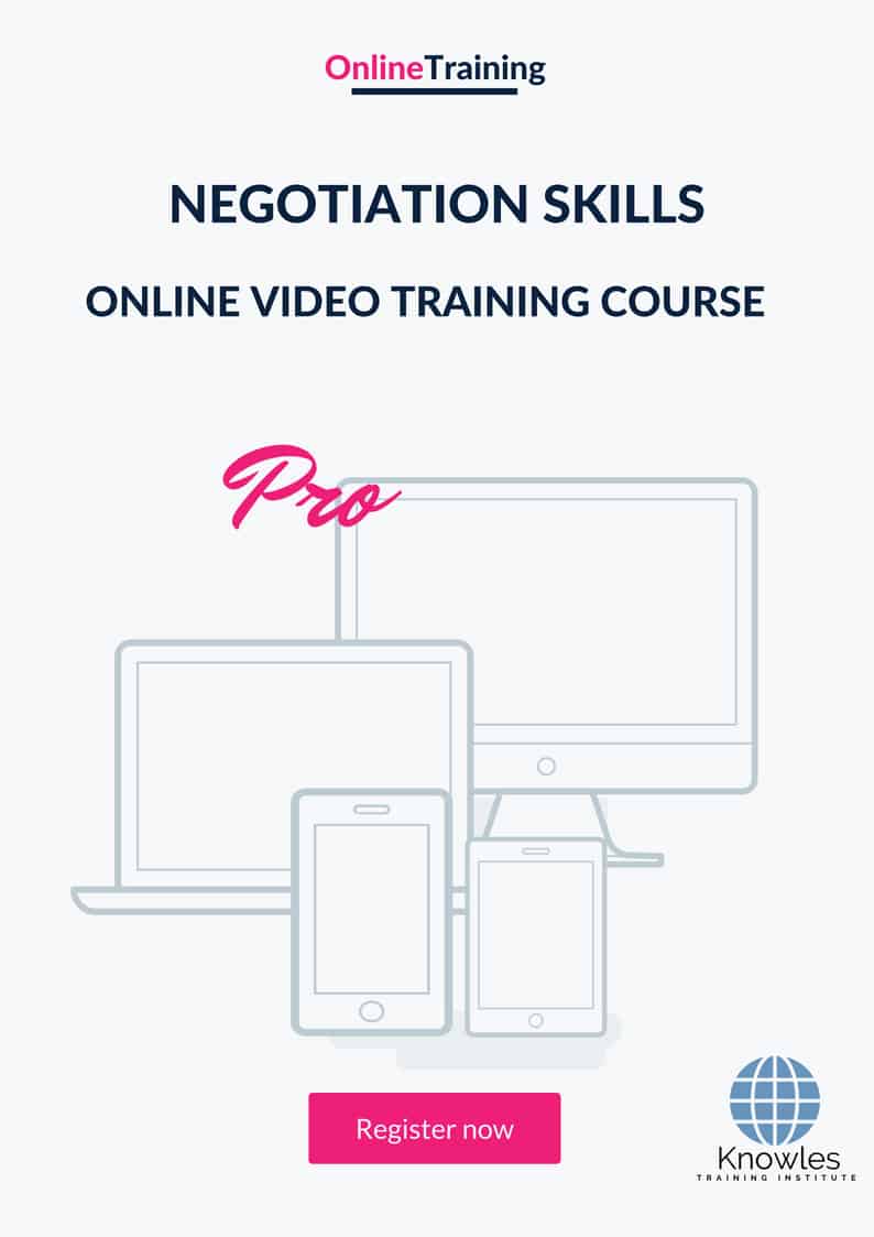 Negotiation Skills Online Video Course