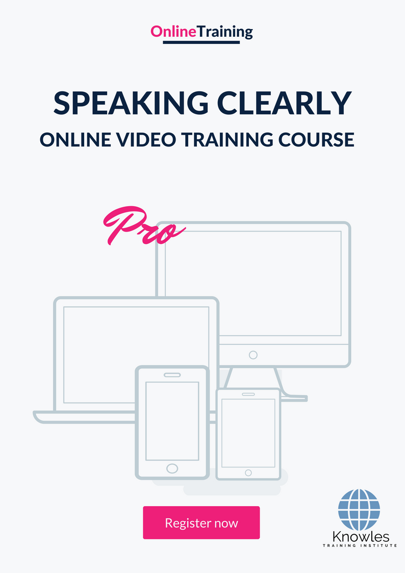 Speaking Clearly Training Course