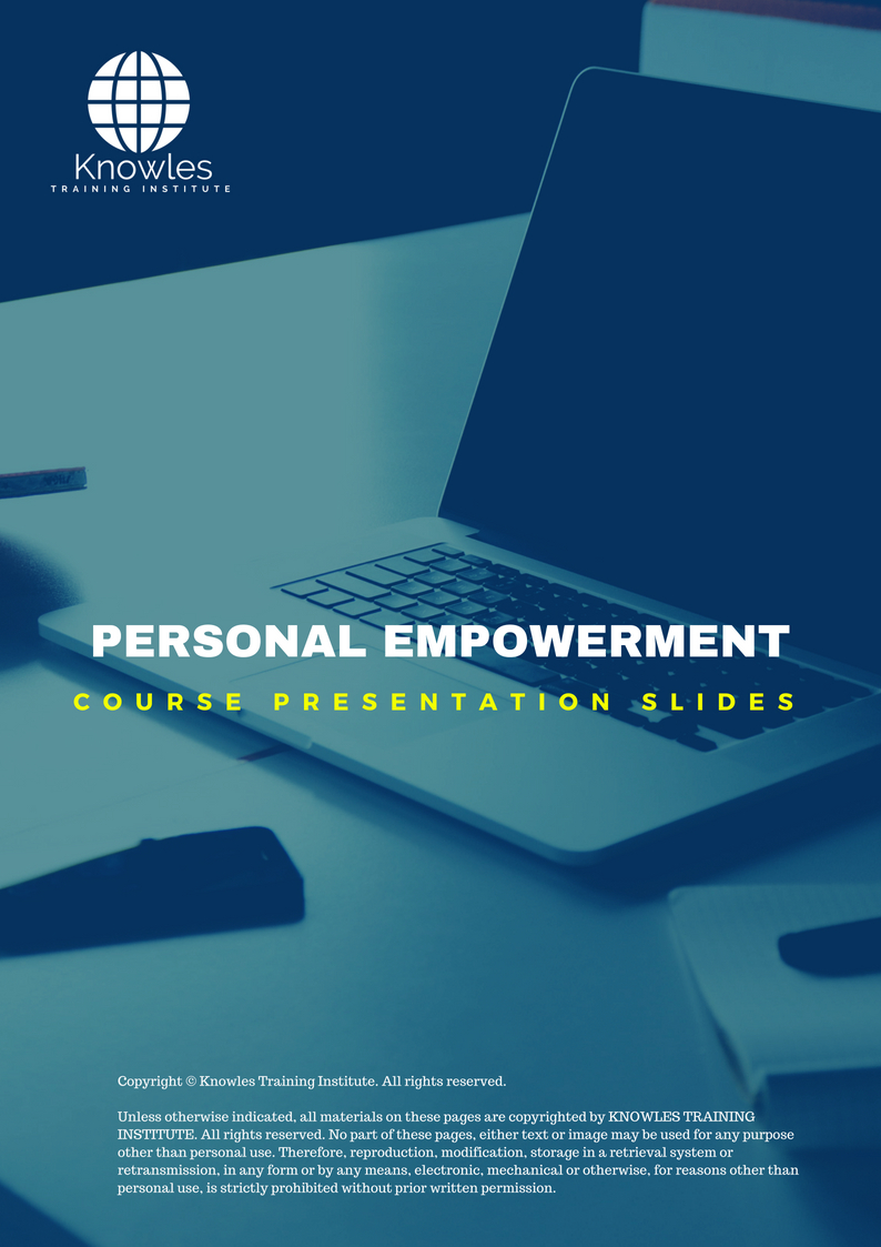 Personal Empowerment Training Course